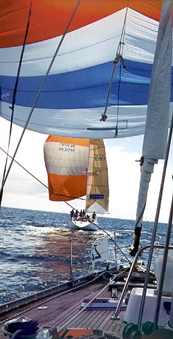 Chasing Oisin, a 50 foot Frers design