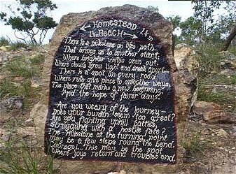 Percy Island sign