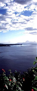 Looking towards Moorea